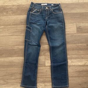 Ariat Dark Blue Women's Straight-Leg Jeans